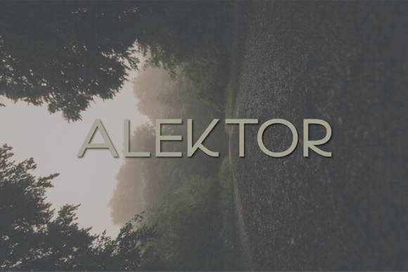 Alektor: A Modern Sans Serif Font for Digital Marketing