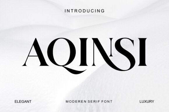 Aqinsi Serif Font Review
