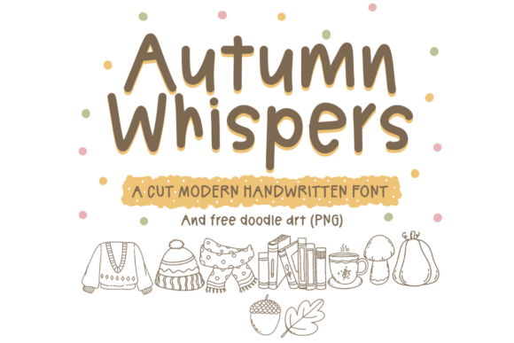 Autumn Whispers: A Modern Font for Polished Branding