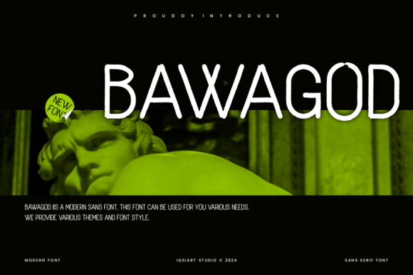 Bawagod: The Modern Sans Serif Font That Elevates Campaigns