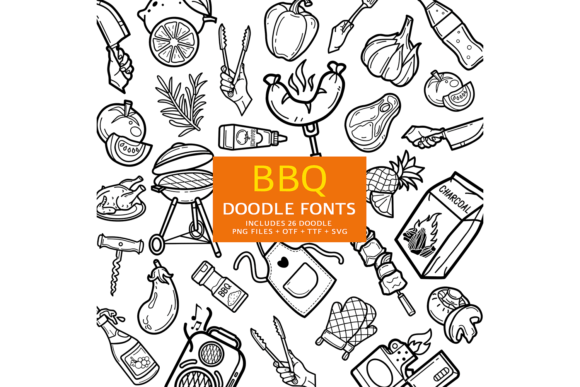 BBQ Doodle: A Playful Font for Digital Campaigns