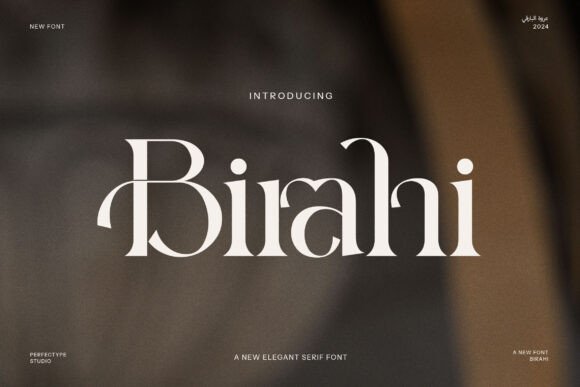 Birahi Font for Campaign Clarity and Style