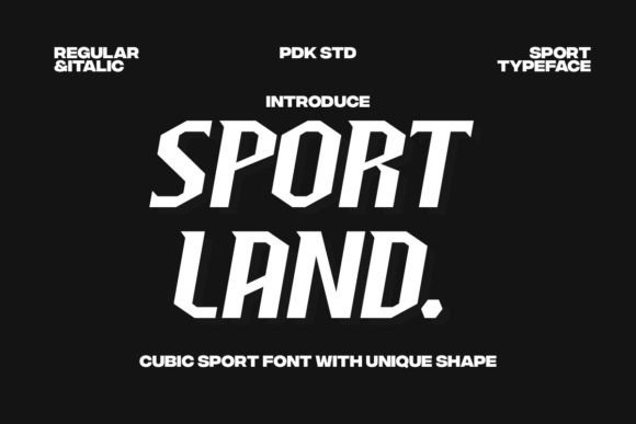 Boost Your Brand with the Sport Land Font