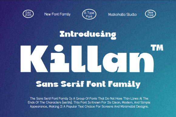 Bring Your Creations to Life with the Killan Font