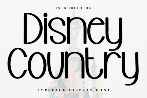 Disney Country Font for Clearer Campaign Messaging