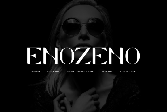 Enozeno: A Modern Font for Luxurious Handmade Creations
