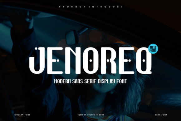 Jenoreq: A Modern Sans Serif Font for Polished Branding