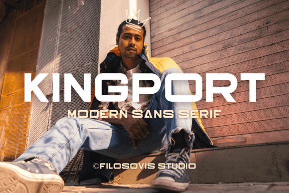 Kingport: A Playful Sans Serif Font for Modern Campaigns