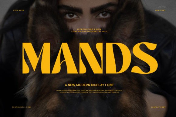 Mands Serif Font for Bold Branding