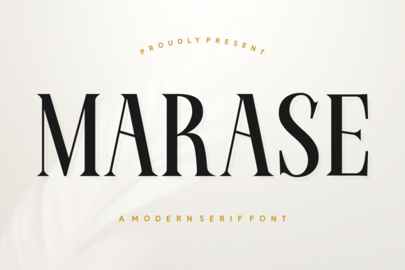 Marase: A Modern Serif Font for Thoughtful Typography