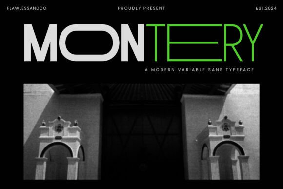Montery: A Modern Sans Serif Font for Branding Projects