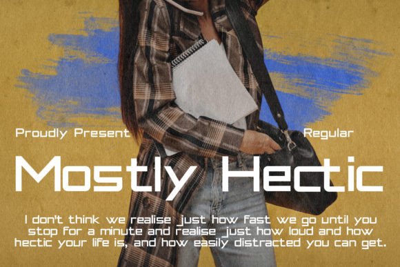 Mostly Hectic: A Modern Sans Serif for Editorial Clarity