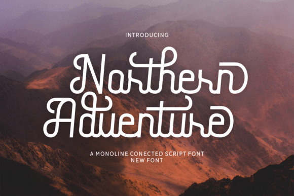 Nothern Adventure Font for Modern Web Design