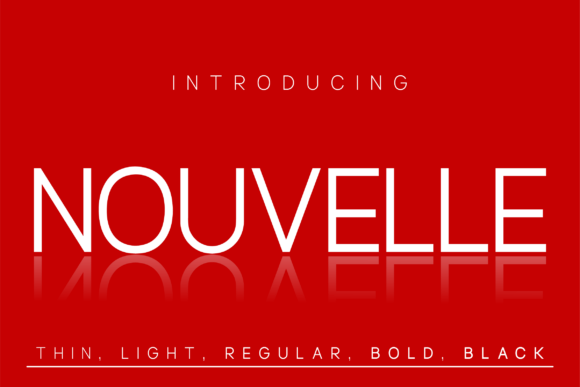 Nouvelle Font: A Modern Sans Serif for Editorial Design
