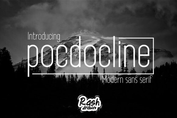 Pocdocline: A Modern Font for Polished Branding