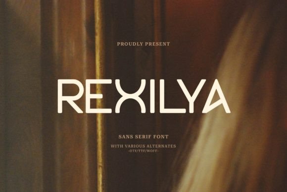 Rexilya: A Modern Sans Serif Font for Clean Branding