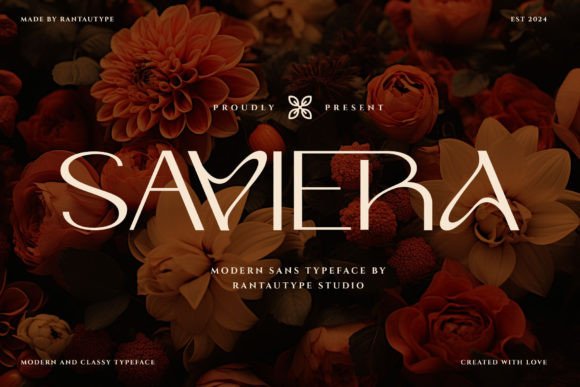 Saviera Serif Font for Modern Branding Projects