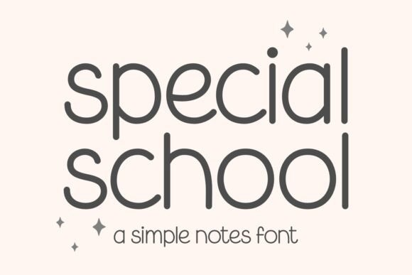 Special School: A Modern Handwritten Font for Branding Projects